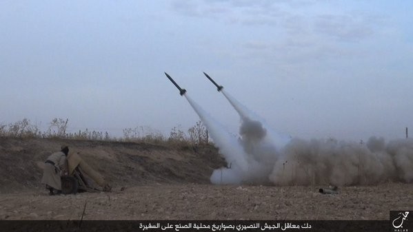 Chiến trận giằng co ác liệt giữa quân đội Syria và chiến binh IS, en - Nursa - ảnh 13