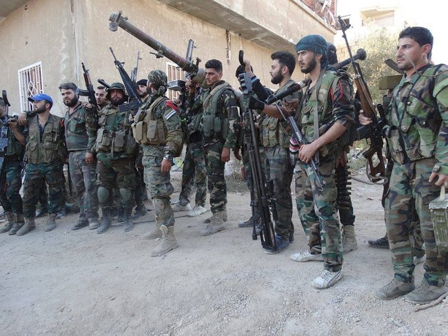 Chiến trận giằng co ác liệt giữa quân đội Syria và chiến binh IS, en - Nursa - ảnh 17