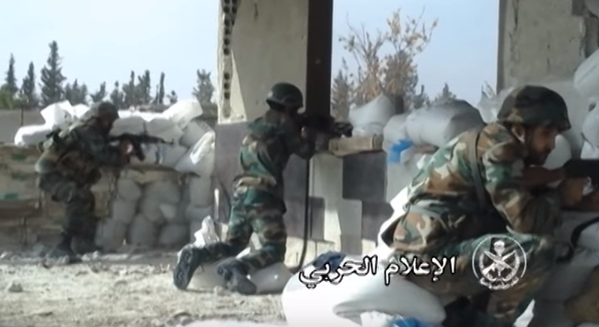 Chiến trận giằng co ác liệt giữa quân đội Syria và chiến binh IS, en - Nursa - ảnh 21