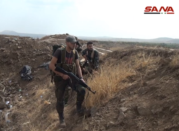Chiến trận giằng co ác liệt giữa quân đội Syria và chiến binh IS, en - Nursa - ảnh 24