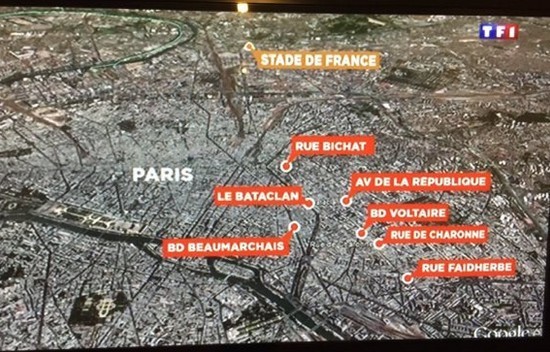 Toàn cảnh vụ khủng bố đẫm máu kinh hoàng tại Paris - ảnh 1