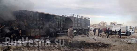 Máy bay lạ tấn công đoàn xe “nhân đạo” Thổ Nhĩ Kỳ ở biên giới Syria - ảnh 7