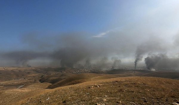Ngày cuối của một tuần bão lửa ở Latakia. Syria - ảnh 4