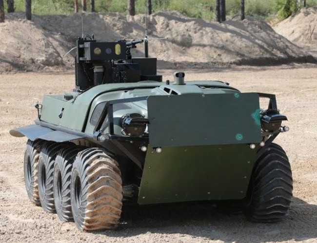 Robot quân sự Nga xung trận ở Syria, diệt hàng loạt tay súng khủng bố trong 20 phút - ảnh 1