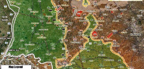 Quân đội Syria giành được thành phố Sheikh Miskeen, tỉnh Dara'a - ảnh 1