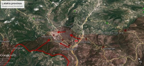 Quân đội Syria đánh chiếm liên tiếp 8 làng ở Latakia - ảnh 1