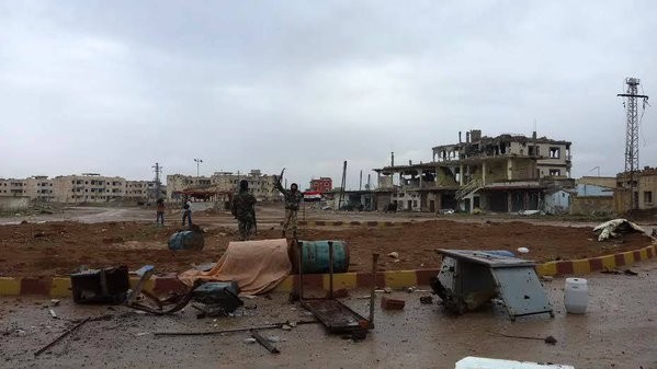Video: Quân đội Syria giải phóng thành phố Sheikh Miskeen - ảnh 7