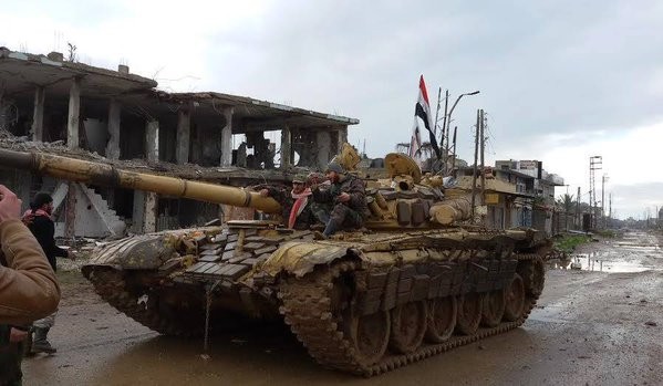 Video: Quân đội Syria giải phóng thành phố Sheikh Miskeen - ảnh 7