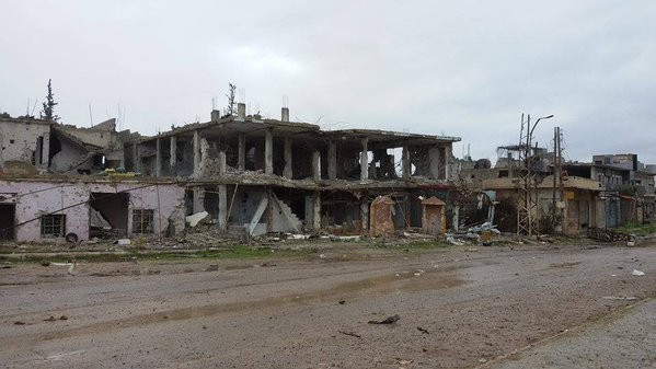 Video: Quân đội Syria giải phóng thành phố Sheikh Miskeen - ảnh 8