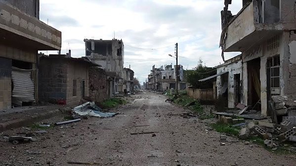 Video: Quân đội Syria giải phóng thành phố Sheikh Miskeen - ảnh 9