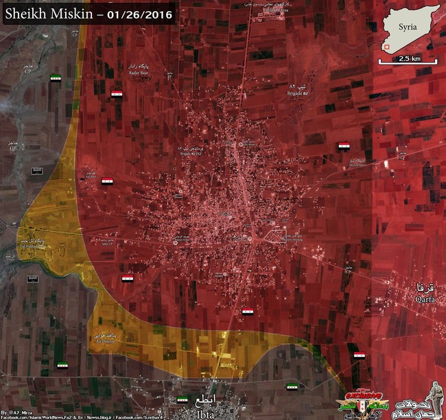 Hậu trận Sheikh - Miskeen: Quân Chính phủ Syria thọc ngang “yết hầu” Darayya-Muademiya - ảnh 14