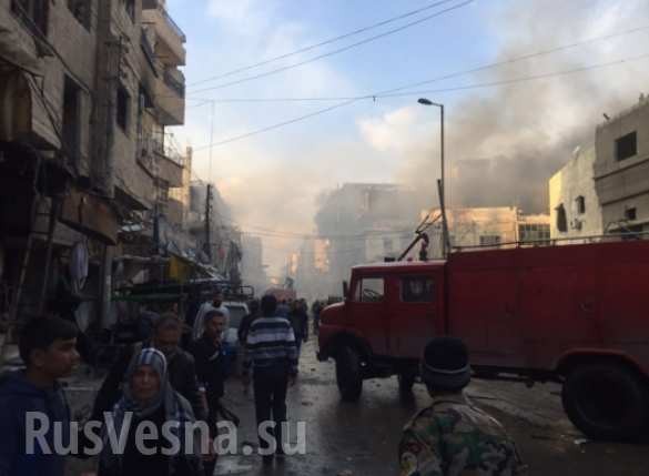 Sốc: Tấn công khủng bố tại thành phố Damascus, Homs hàng trăm người thiệt mạng - ảnh 1