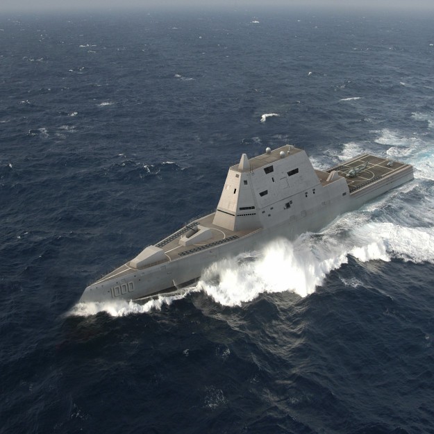 Siêu khu trục hạm Zumwalt của Hải quân Mỹ - chiến hạm của tương lai - ảnh 1