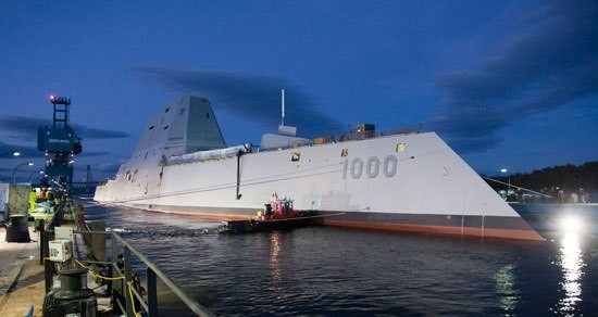 Siêu khu trục hạm Zumwalt của Hải quân Mỹ - chiến hạm của tương lai - ảnh 2