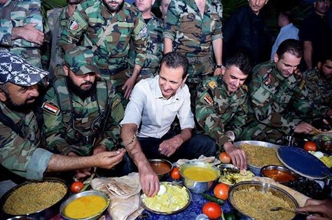 Video: Tổng thống Syria Al Assad thăm chiến trường Đông Ghouta – Damascus - ảnh 1