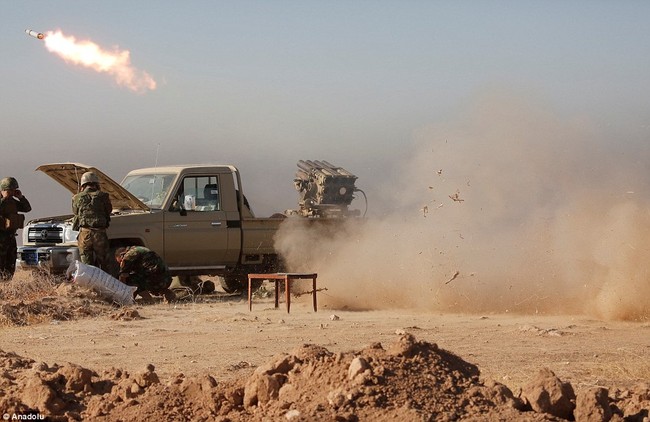 Iraq tổng tấn công giành thành trì Mosul từ tay IS (video) - ảnh 2