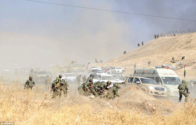 Iraq tổng tấn công giành thành trì Mosul từ tay IS (video) - ảnh 8