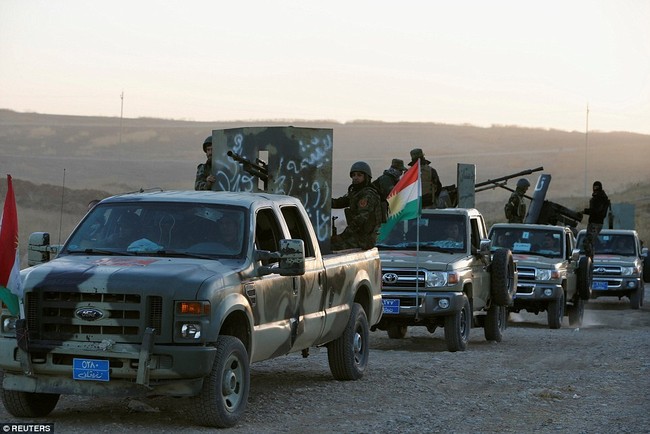Iraq tổng tấn công giành thành trì Mosul từ tay IS (video) - ảnh 18