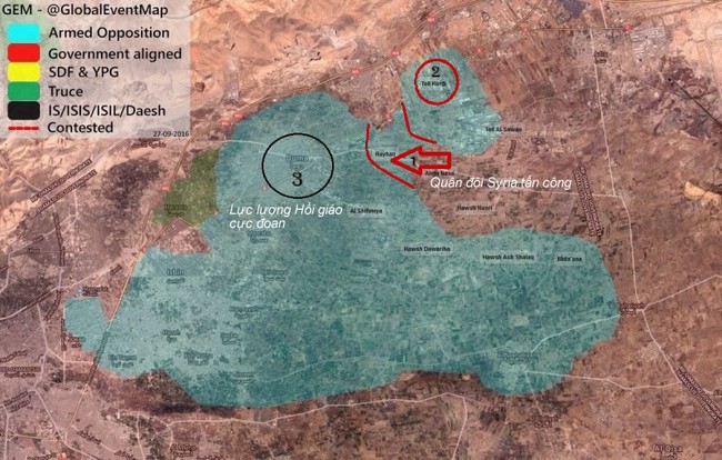Vệ binh Syria phục kích, diệt gọn đoàn xe tiếp viện phiến quân - ảnh 2