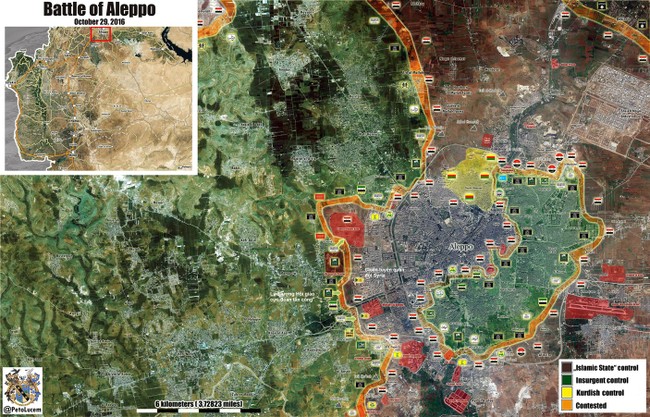 Chiến sự Aleppo: Hàng chục tay súng thánh chiến nộp mạng - ảnh 1