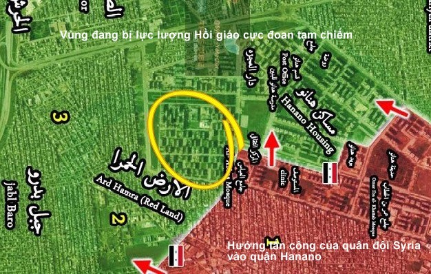 Quân đội Syria chiếm quận then chốt, siết chặt vòng vây đông Aleppo - ảnh 1