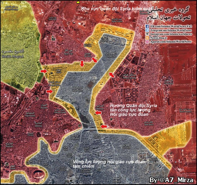 Trận Stalingrad Syria: Quân đội Syria tấn công dồn dập, giải phóng 40% đông Aleppo - ảnh 1