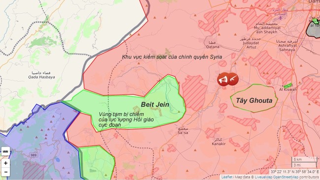 Quân đội Syria “dọn sạch” phiến quân vùng ngoại ô Damascus, dập tắt ảo vọng lật đổ (video) - ảnh 1