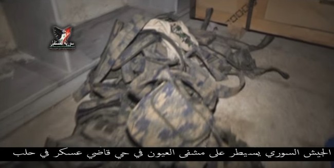 Chiến sự Aleppo: Phiến quân biến bệnh viện thành sở chỉ huy, kho vũ khí và nhà tù (video) - ảnh 2