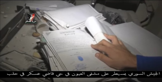 Chiến sự Aleppo: Phiến quân biến bệnh viện thành sở chỉ huy, kho vũ khí và nhà tù (video) - ảnh 10