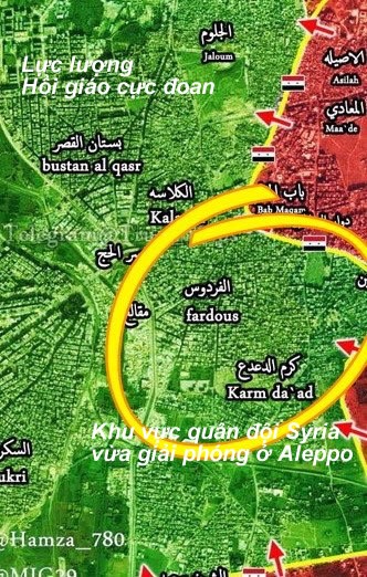 Chiến sự Aleppo: Quân đội Syria dồn phiến quân vào tử địa (video) - ảnh 1