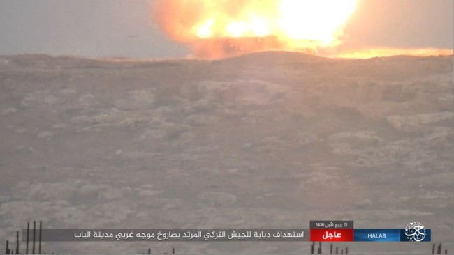 Quân Thổ Nhĩ Kỳ thảm bại trước IS trong trận chiến al-Bab, Aleppo (video) - ảnh 2