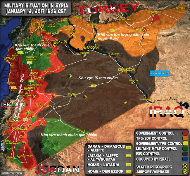 Syria nóng bỏng cuộc chiến giành giật nguồn nước và khí đốt - ảnh 1