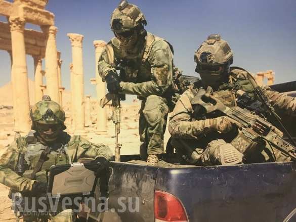 Chiến sự Syria: Đặc nhiệm Nga lộ diện trên chiến trường (video) - ảnh 2