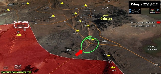 Quân đội Syria đánh chiếm ngã ba Tam giác Palmyra, chuẩn bị giải phóng thành phố - ảnh 1
