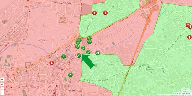 Chiến sự Syria: Phiến quân Hồi giáo tấn công dữ dội ngoại ô Damascus - ảnh 1