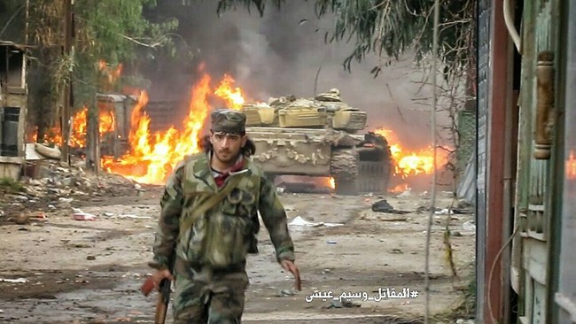 Chiến sự Syria: Hơn trăm lính chính phủ và phiến quân tử trận ở ngoại vi Damascus - ảnh 7