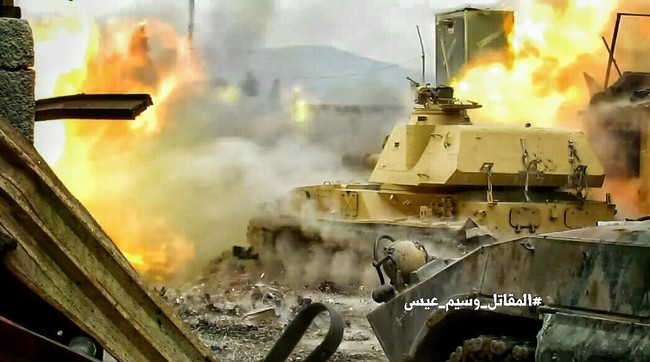 Quân đội Syria đánh bật đợt tấn công của phiến quân ở ngoại vi Damascus (ảnh - video) - ảnh 1