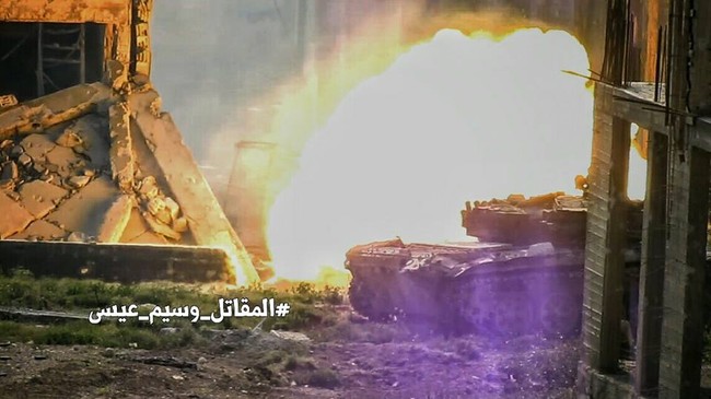 Phiến quân Syria thảm bại tại ngoại vi Damascus (ảnh-video) - ảnh 19