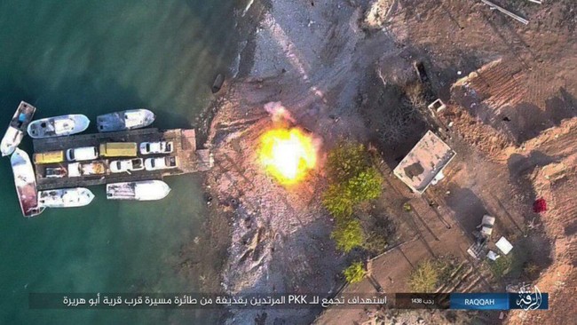 Chiến sự Syria: Người Kurd phong tỏa IS tại Tabqa (video) - ảnh 4
