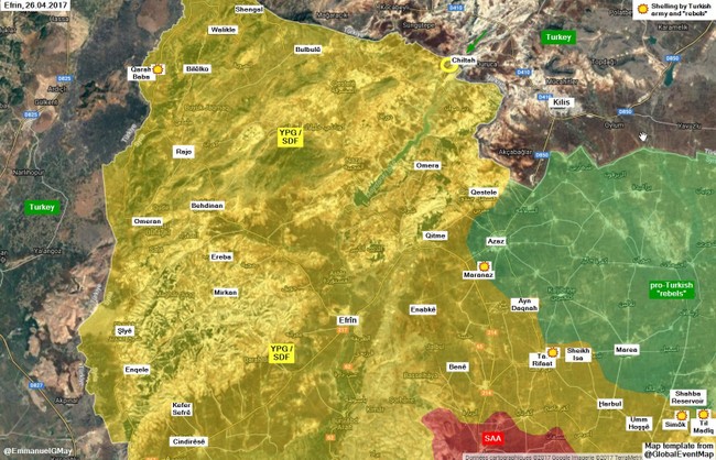 Thổ Nhĩ Kỳ tấn công người Kurd, SDF Syria bắn cháy nhiều xe tăng (video) - ảnh 1