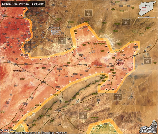 Quân đội Syria đánh tan IS, chiếm nhiều địa bàn phiến quân ở Homs - ảnh 1
