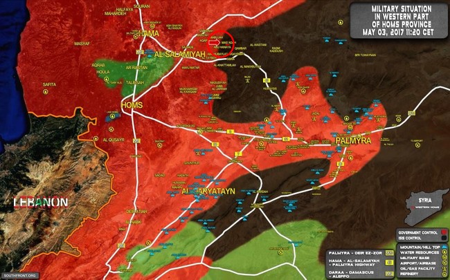 Quân đội Syria bẻ gãy IS phản kích trên chiến trường Hama - ảnh 1