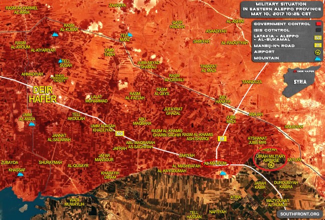 Quân đội Syria giao chiến ác liệt với IS trên vùng nông thôn Aleppo - ảnh 1