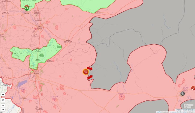 Quân đội Syria càn quét IS trên vùng sa mạc phía đông tỉnh Homs (video) - ảnh 1