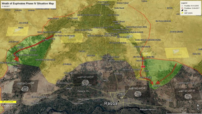 Chiến sự Syria: SDF liên tiếp đánh chiếm cứ địa IS, tiến sát sào huyệt Raqqa - ảnh 1