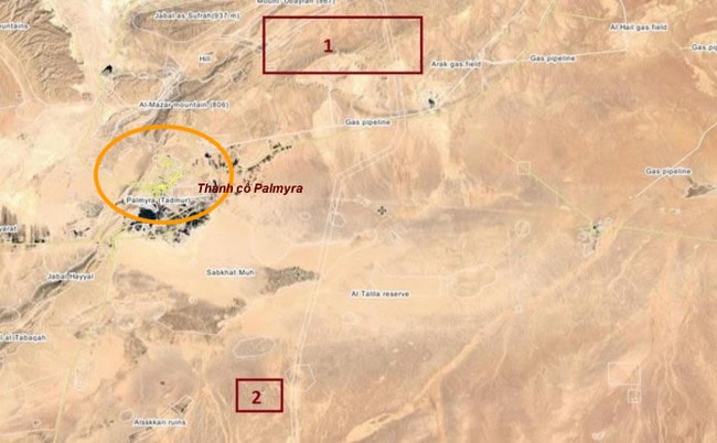 Quân đội Syria dốc sức tấn công IS hướng Palmyra – Deir Ezzor - ảnh 1