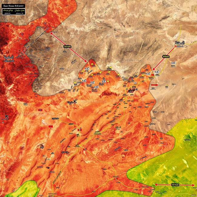 Quân đội Syria truy sát IS hướng Palmyra - Deir Ezzor (chùm video) - ảnh 1