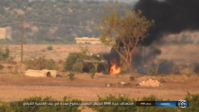 “Hổ Syria” đập tan IS, chiếm 12 địa bàn, 1.300 km2 tại tỉnh Raqqa (video) - ảnh 5