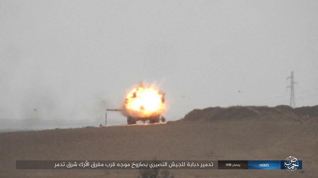 Không quân Nga đánh đòn hủy diệt, quân đội Syria truy quét IS ở Palmyra - ảnh 8