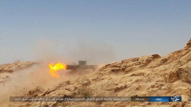 Không quân Nga đánh đòn hủy diệt, quân đội Syria truy quét IS ở Palmyra - ảnh 13